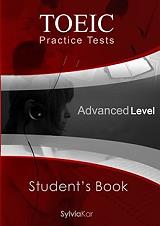 toeic practice tests advanced level students book photo