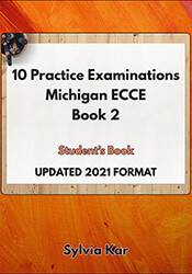 10 practice examinations for ecce 2 students book 2021 photo