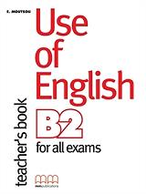 use of english b2 for all exams teachers book photo