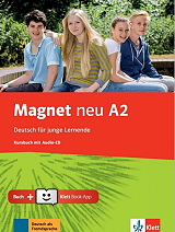 magnet neu a2 kursbuch cd klett book app photo