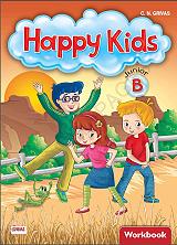 happy kids junior b workbook words and grammar students book photo