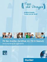 fit furs goethe zertifikat a2 kursbuch cd fit in deutsch photo
