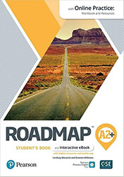 roadmap a2 students book online practice e book photo