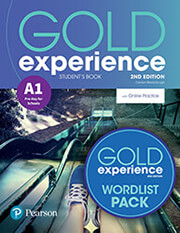 gold experience a1 students book pack online practice e book wordlist 2nd ed photo