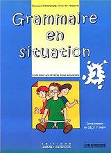 grammaire en situation livre du professuer 1 photo