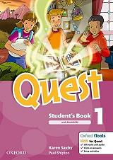 quest 1 students book cd reader pack photo