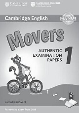 cambridge young learners english tests movers 1 answer book for revised exam from 2018 n e photo