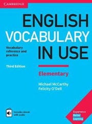 english vocabulary in use elementary students book with answers enhanced e book 3rd ed photo