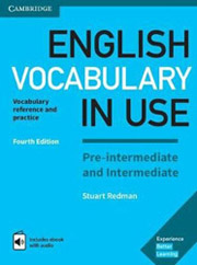 english vocabulary in use pre intermediate intermediate with answers enhanced e book photo
