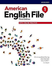 american english file 1 students book online practice 3rd ed photo