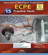 succeed in michigan ecpe 15 practice tests volume 1 tests 1 10 students book photo