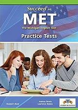 succeed in met practice tests students book photo