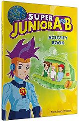 super junior a to b activity book stickers photo