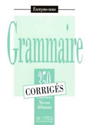 exercices de grammaire 350 debutant corriges photo