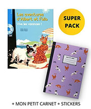 albert et folio vive les vacances super pack mon petit carnet stickers photo