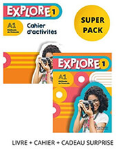 explore 1 super pack livre cahier cadeau surprise photo