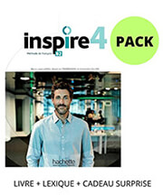 inspire 4 pack livre lexique cadeau surprise photo