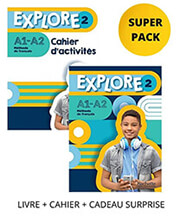 explore 2 super pack livre cahier cadeau surprise photo