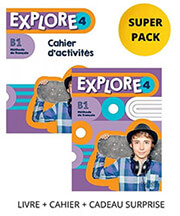 explore 4 super pack livre cahier cadeau surprise photo