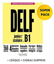 delf scolaire junior b1 super pack lexique cadeau surprise photo