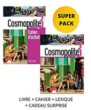 cosmopolite 3 super pack livre cahier lexique cadeau surprise photo