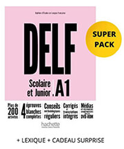 delf scolaire junior a1 super pack lexique cadeau surprise photo