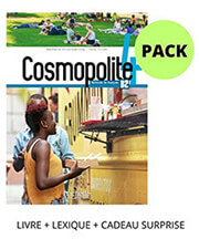 cosmopolite 4 pack livre lexique cadeau surprise photo