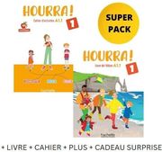 hourra 1 super pack livre cahier plus cadeau surprise photo hourra 1 super pack livre cahier plus cadeau surprise photo
