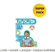 explore mini 3 super pack livre cahier lexique cadeau surprise photo