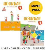 hourra 1 super pack livre cahier cadeau surprise photo