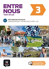 entre nous 3 methode cahier cd  photo