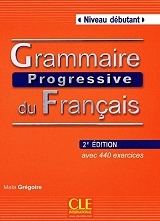 grammaire progressive francais debutant cd photo