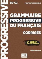 grammaire progressive francais perfectionnement corriges updated photo grammaire progressive francais perfectionnement corriges updated photo