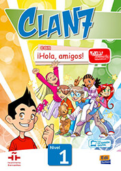 clan 7 con hola amigos 1 alumno cd rom photo