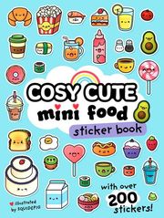cosy cute mini food sticker book photo