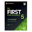 cambridge english first for schools 5 self study pack downloadable audio photo
