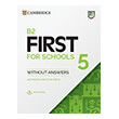 cambridge english first for schools 5 without answers photo