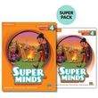 SUPER MINDS 4 SUPER PACK 1 (STUDENTS BOOK + WORKBOOK + WORDLIST) 2ND ED