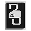 imerologio 2023 black white photo imerologio 2023 black white photo