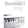 duvernoy 25 elementary studies op 176 piano photo