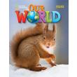 our world starter students book cd rom american edition photo