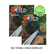 our world 3 special pack for greece students book spark workbook wordlist brit ed 2nd ed photo