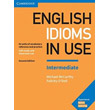 english idioms in use intermediate students book with answers 2nd ed photo english idioms in use intermediate students book with answers 2nd ed photo