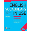 english vocabulary in use elementary students book with answers enhanced e book 3rd ed photo
