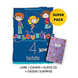 LES LOUSTICS MINI VOLUME 4 A1 SUPER PACK (LIVRE + CAHIER + LEXIQUE + CADEAU SURPRISE)