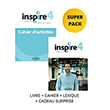 INSPIRE 4 SUPER PACK (LIVRE + CAHIER + LEXIQUE + CADEAU SURPRISE)