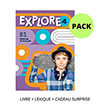 explore 4 pack livre lexique cadeau surprise photo