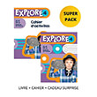 explore 4 super pack livre cahier cadeau surprise photo