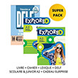 explore 3 super pack livre cahier lexique delf scolaire junior a2 cadeau surprise photo