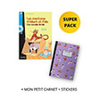 albert et folio une nouvelle famille super pack mon petit carnet stickers photo